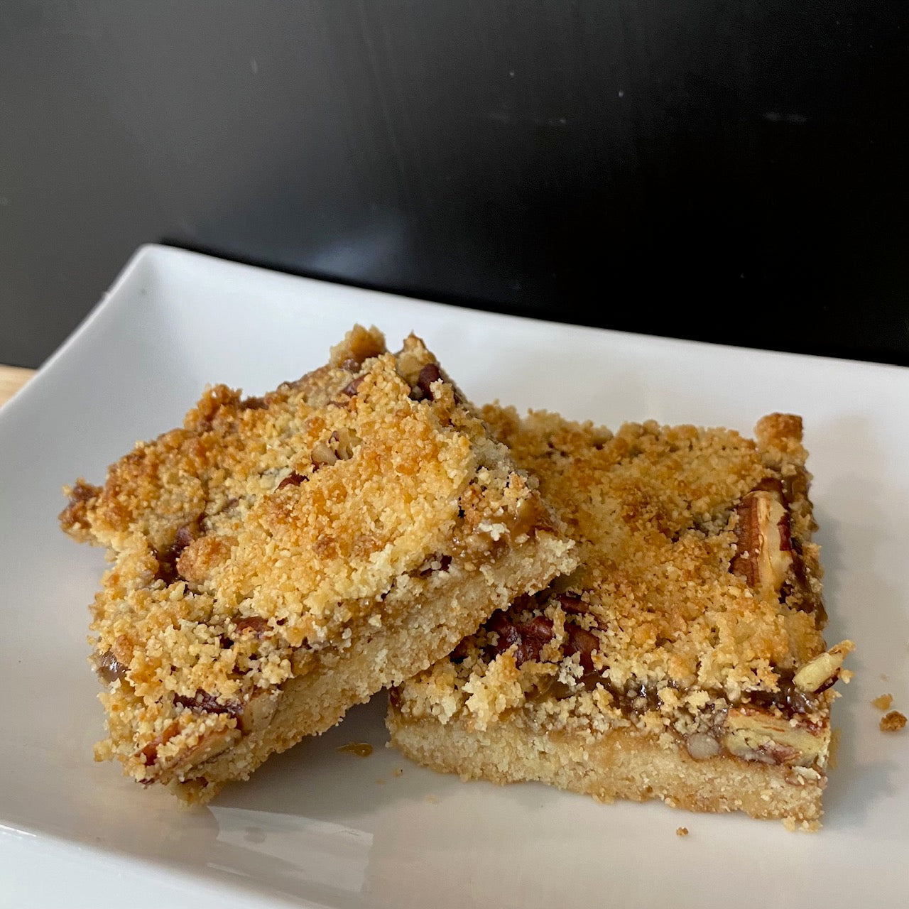 Pecan Caramel Butter Bars